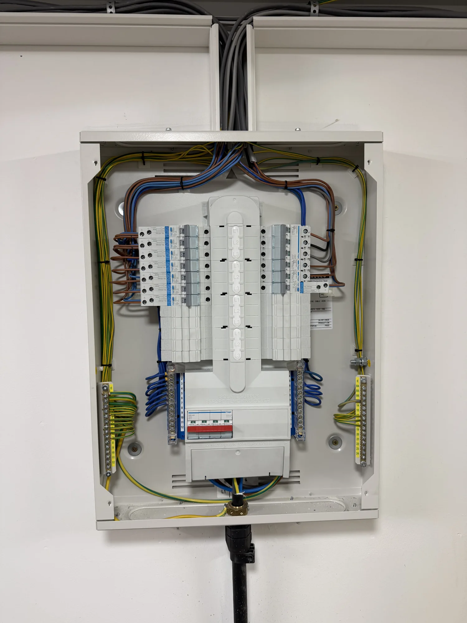 Completed fuse board upgrade
